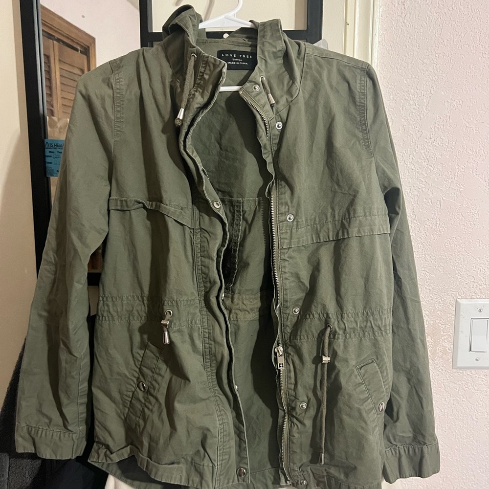 Cute Green Jacket!! Perfect Condition - image 1